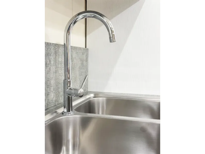 Cucina Opera ad angolo Colombini casa con uno sconto imperdibile