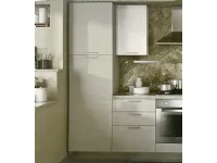 Cucina Pa05 moderna bianca lineare Colombini