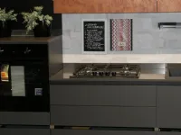 Cucina Pop moderna grigio lineare Mobilturi