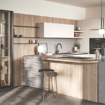 Cucina Prima cucine Domino composizione 06 OFFERTA OUTLET sconto 50% 