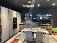 Cucina Domino moderna grigia Prima cucine ad angolo scontata 44%