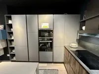 Cucina Domino moderna grigia Prima cucine ad angolo scontata 44%