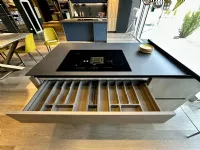 Cucina a prezzo ribassato con isola moderna Domino Prima cucine