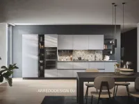Cucina lineare moderna bianca Prima cucine Domino a soli 4900 Euro