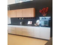 Cucina Prima cucine moderna lineare rovere chiaro in legno Noah