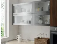 CUCINA Primacucine Domino noce carruba e bianco matt PREZZO OUTLET