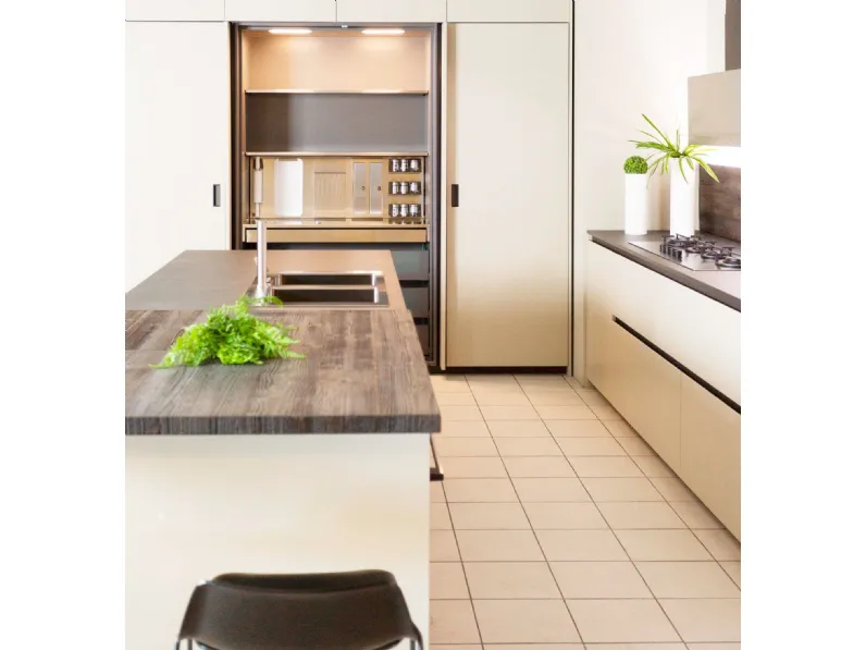 Cucina design tortora Primopiano cucine ad isola Ingrosso cucine moderne icmxp01 a soli 24700€