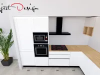 Cucina design con penisola Project penisola  Artigianale a prezzo ribassato