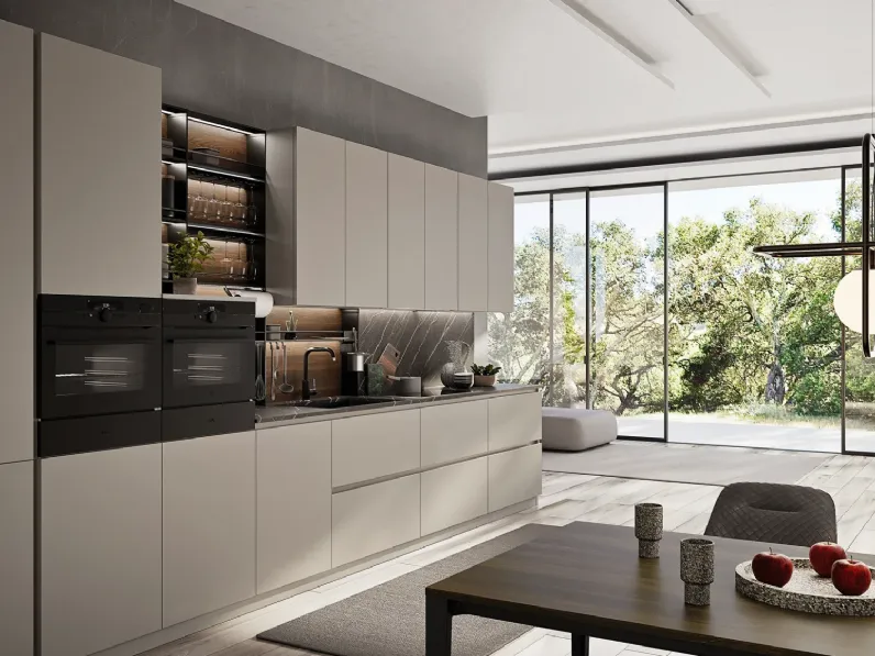 Cucina a PREZZI OUTLET in nobilitato Ar-due -30%