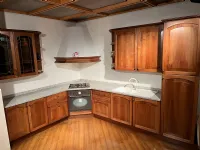 Cucina noce classica ad angolo Regina Castagna cucine a soli 5500