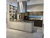 Cucina Riflex classica altri colori con penisola Veneta cucine scontata 50%