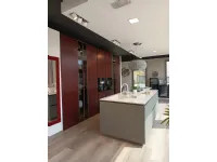 Cucina Lounge - riflex moderna rossa Veneta cucine con isola scontata 51%
