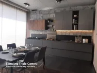 Cucina Round design grigio lineare Lube cucine scontata 54%