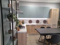 Cucina rovere chiaro country ad angolo Riviera Colombini casa a soli 3500