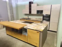 Cucina country con isola Zenzero isola Arrex a prezzo ribassato