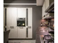 Cucina rovere chiaro moderna ad angolo Hera Snaidero in Offerta Outlet