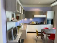 Cucina rovere chiaro moderna ad angolo People Record cucine