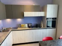 Cucina rovere chiaro moderna ad angolo People Record cucine