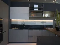 Cucina rovere chiaro moderna ad isola Mia Scavolini in Offerta Outlet