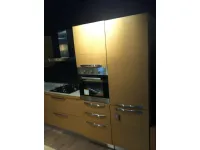 Cucina rovere chiaro moderna lineare Extra rovere naturale a doghe  Veneta cucine in Offerta Outlet