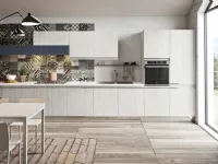 Cucina rovere chiaro moderna lineare Grace Aran