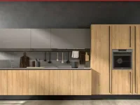 Cucina a prezzo scontato lineare moderna Kali 10 Arredo3