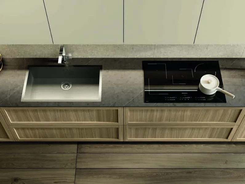 Scopri la cucina Penta / lungomare compo 12 di Colombini casa in OFFERTA OUTLET 