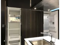 Cucina rovere moro design ad isola Isola volare Aran in offerta