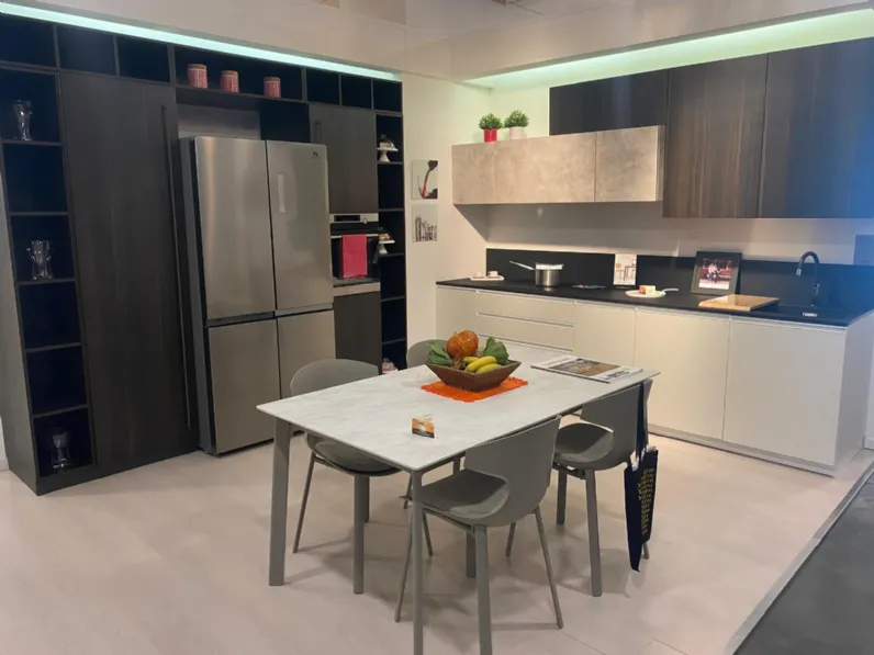Cucina rovere moro moderna lineare Arrex Loft a soli 8390 Euro