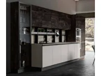 Cucina rovere moro moderna lineare Teia Imab a soli 3900