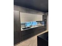 Cucina rovere moro moderna lineare Young Stosa in offerta