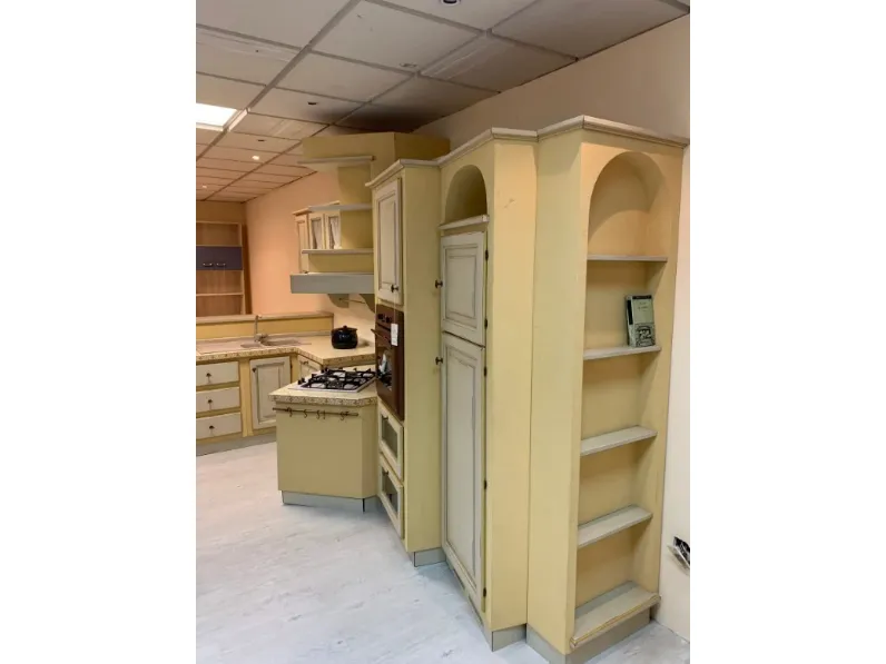 Cucina Zappalorto classica ad angolo altri colori in legno Savina