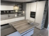 Cucina grigia design con isola Scavolini Delinea a soli 17900