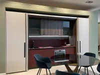 Cucina lineare moderna rossa Scavolini Boxlife a soli 15500