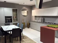 Cucina moderna con penisola Carattere Scavolini a prezzo ribassato