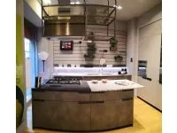 Cucina Scavolini design ad isola grigio in laminato materico Cucina mia scavolini