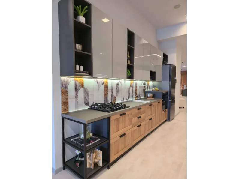 Cucina Sax lineare Scavolini con un ribasso imperdibile