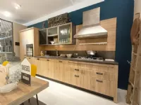 Cucina a PREZZI OUTLET in legno Scavolini -45%