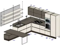 Cucina Scavolini LIBERAMENTE scontata 22%