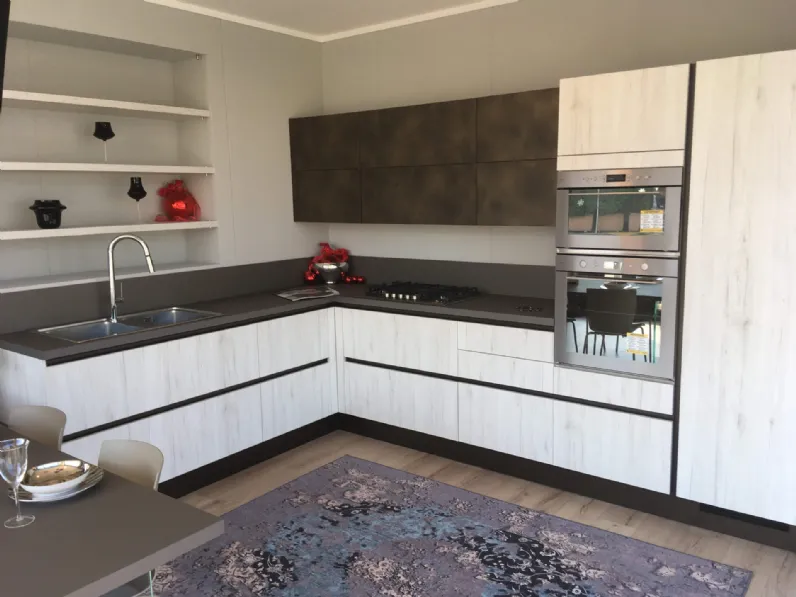 Cucina Scavolini Cucina scavolini liberamente laminato materico OFFERTA OUTLET sconto 36% 
