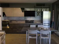 Cucina lineare in laminato opaco, altri colori. Prezzo scontato, libera scelta.