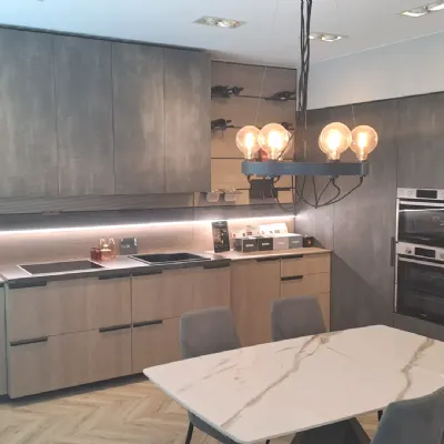 Cucina moderna ad angolo Mia Scavolini a prezzo ribassato