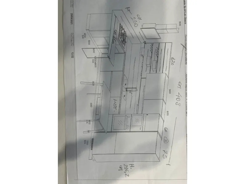Cucina modello Liberamente Scavolini PREZZO SCONTATO 40%