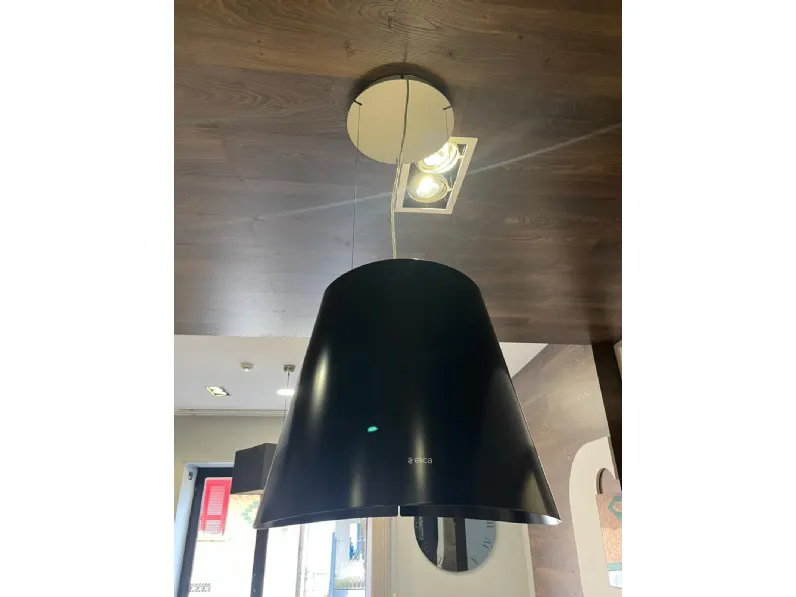Cucina tortora moderna con penisola Delinea Scavolini scontata
