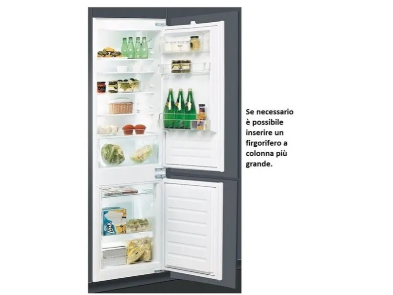 Cucina lineare in laminato materico a prezzo scontato 30%