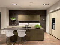 Cucina design con isola Skill  Modulnova a prezzo scontato