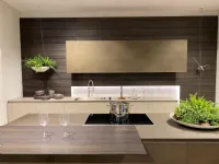 Cucina design con isola Skill  Modulnova a prezzo scontato