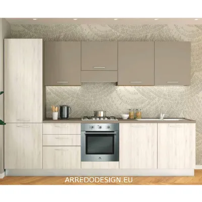Cucina Smart moderna altri colori Net cucine lineare scontata 50%