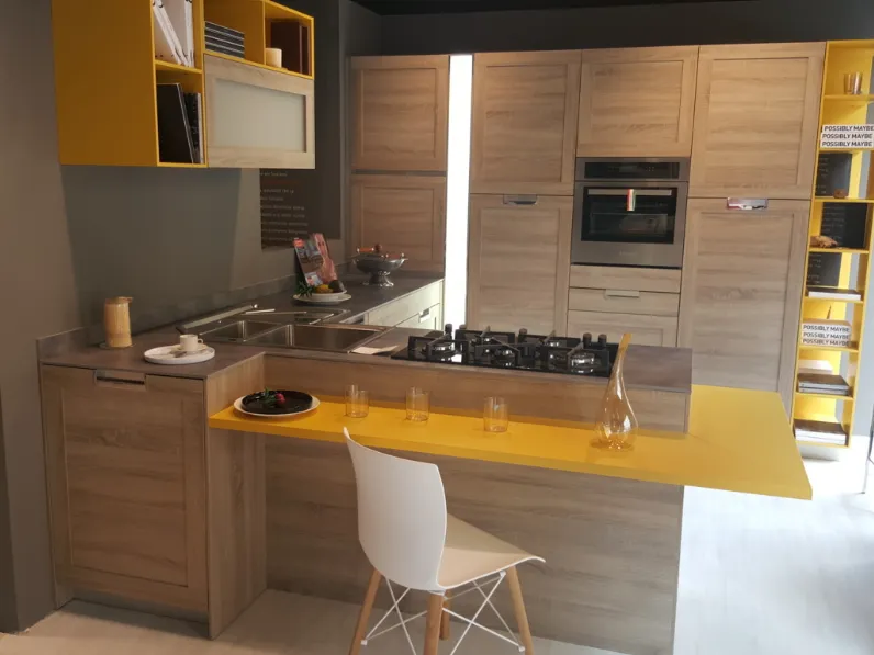  Cucina in offerta Snaidero Lux telaio  completa di elettrodomestici scontata del 40%. Siamo rivenditori Snaidero in provincia di Biella vicino a Torino