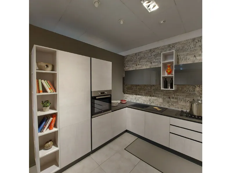 CUCINA ad angolo Atra Sp22 SCONTATA 53%